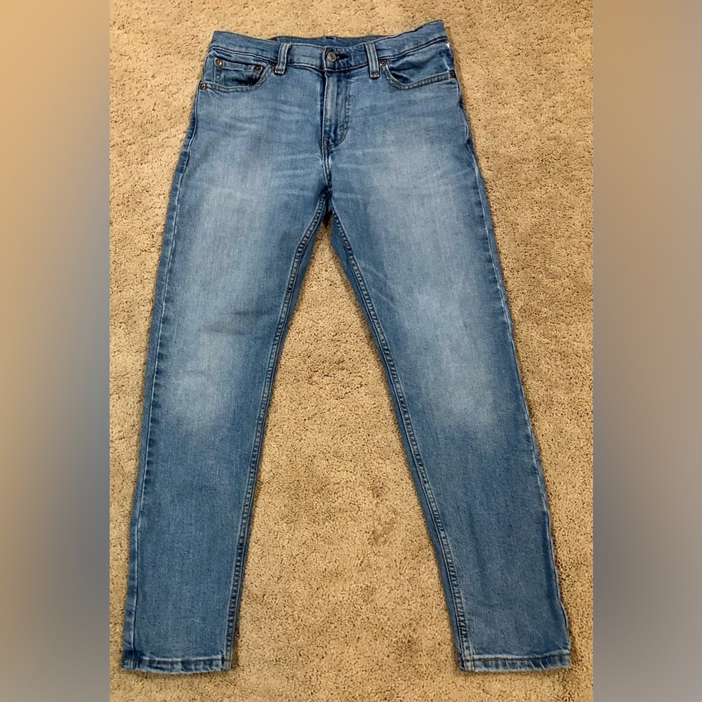 Levi's Light Blue Skinny Jeans for Men/Women